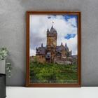 Фоторамка 21х30 (3N92) орех (пластиковый экран) - Фото 1