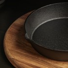 УЦЕНКА Сковорода Magma «Вилфред» 19.5×4 см, с 2 сливами с ручкой - Фото 4