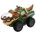 Машинка инерционная Funky Toys «Зелёный Крокодил», со светом и звуком - Фото 1