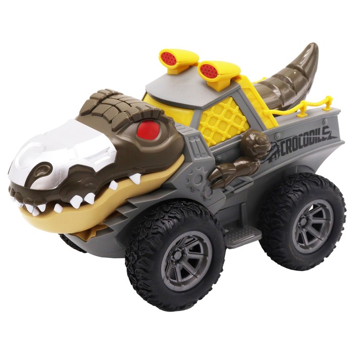 Машинка инерционная Funky Toys «Крокодил», с подвижными элементами - Фото 1