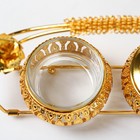 УЦЕНКА Набор сахарниц "Бонжур" с ложками 29х11х6 см на подставке - Фото 3