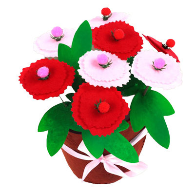 УЦЕНКА Набор для творчества «Букет из фетра в горшочке»