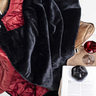 Плед меховой Stenova Home Black ruby, размер 140x200 см - фото 301473501