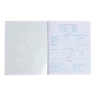 Тетрадь предметная "Домино", 48 листов в клетку, "Алгебра", обложка пластиковая, блок офсет (комплект 2 шт) - фото 24357075