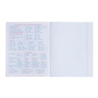 Тетрадь предметная "Домино", 48 листов в клетку, "Английский язык", обложка пластиковая, блок офсет (комплект 2 шт) - фото 24357081