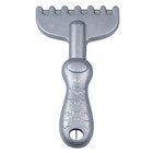 Набор игрушек для песочницы, 8 предметов: ведро 1.2 л, лопатка, грабли, 4 формочки, лейка, бледно голубой - Фото 5