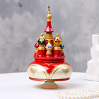 Сувенир музыкальный "Храм" №1, красно-белый, ручная роспись - Фото 2