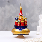 Сувенир музыкальный "Храм" №1, сине-золотой, ручная роспись - Фото 2