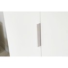 Шкаф двухдверный Зефир 108.01 белое дерево/пудра розовая (эмаль) - Фото 6
