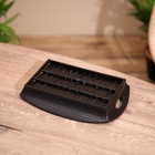 Поднос из бамбука, 25×18×4 см - Фото 5