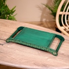 Поднос из дерева, батик, 38×19×5 см - Фото 5