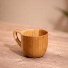 Кружка, 11×8×7 см, тиковое дерево - Фото 3