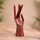 Подставка для колец, батик, 20 см, дерево - Фото 1