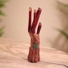 Подставка для колец, батик, 20 см, дерево - Фото 2