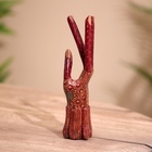 Подставка для колец, батик, 20 см, дерево - Фото 4