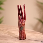 Подставка для колец, батик, 20 см, дерево - Фото 5