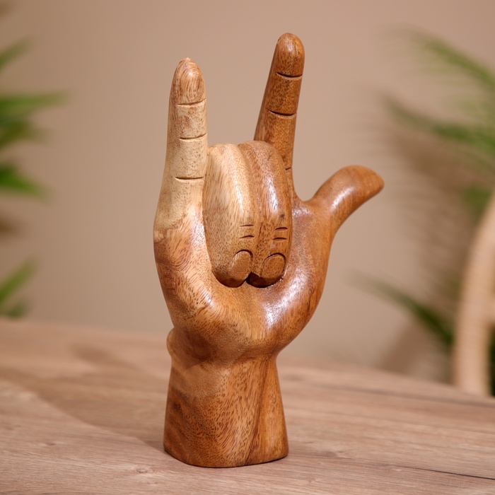 Сувенир «Коза», 15×7×25 см, дерево - Фото 1