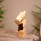 Сувенир «Палец вверх», 12×6×25 см, дерево - Фото 2