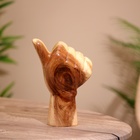 Сувенир «Палец вверх», 12×6×25 см, дерево - Фото 3