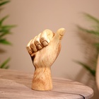 Сувенир «Палец вверх», 12×6×25 см, дерево - Фото 4