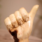 Сувенир «Палец вверх», 12×6×25 см, дерево - Фото 5