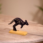 Сувенир «Кенгуру», на подставке, дерево, 11×4×8 см - Фото 1