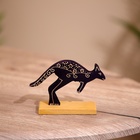 Сувенир «Кенгуру», на подставке, дерево, 11×4×8 см - Фото 2