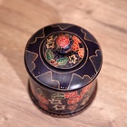 Баночка с крышкой деревянная, 12×12×15 см, батик - Фото 7