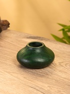 Подсвечник деревянный 11х11х5 см - фото 53385776