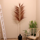 Сухоцвет на бамбуковом стебле 250 см кирпичный - Фото 1