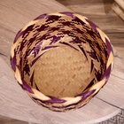 Корзинка плетёная, из бамбука 30х30х25 см - Фото 3