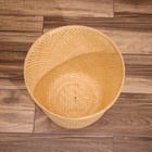 Корзина плетёная, из бамбука 35х35х43 см - Фото 4
