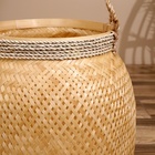 Корзина плетёная, из бамбука 40х40х40 см - Фото 3