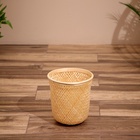 Корзинка плетёная, из бамбука 22х22х25 см - Фото 2