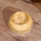 Вазочка плетёная, из бамбука 15х15х4 см - фото 24501652