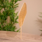 Опахало из бамбука 23х1х33 см - фото 24501698