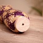Вазочка плетёная, из бамбука 11х11х17 см - Фото 5
