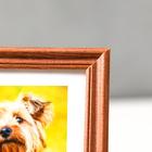 Фоторамка 10х15 (3N46) кр.дерево (пластиковый экран) - Фото 3