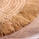 Коврик плетёный круглый 40 см - фото 24535333