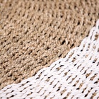 Ковёр на пол овальный натуральный плетёный «Эко», из водорослей, 90×150 см - Фото 3