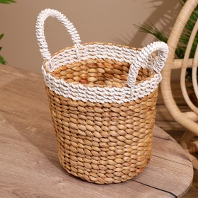 Корзина плетёная, 23×23×33 см