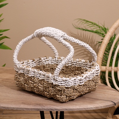 Корзина плетёная, 35×25×30 см