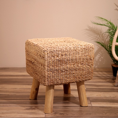 Табурет плетёный, 40×40×50 см