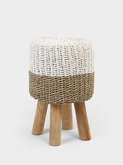 Табурет плетёный, 33×33×50 см