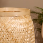 Корзинка плетёная, из бамбука - Фото 3