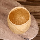 Корзинка плетёная, из бамбука - Фото 4