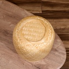 Корзинка плетёная, из бамбука - Фото 5