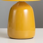 Настольная лампа Либерти E14 40Вт Желтый 26х13х13 см - Фото 3