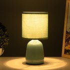 Настольная лампа Либерти E14 40Вт Зеленый 26х13х13 см - Фото 2