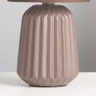 Настольная лампа Хэвен E14 40Вт Коричневый 27х13х13 см - фото 24323987